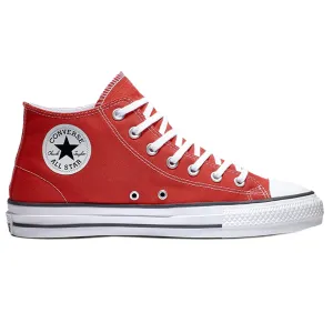 Converse CTAS Hi Pro Mid - Red Canvas