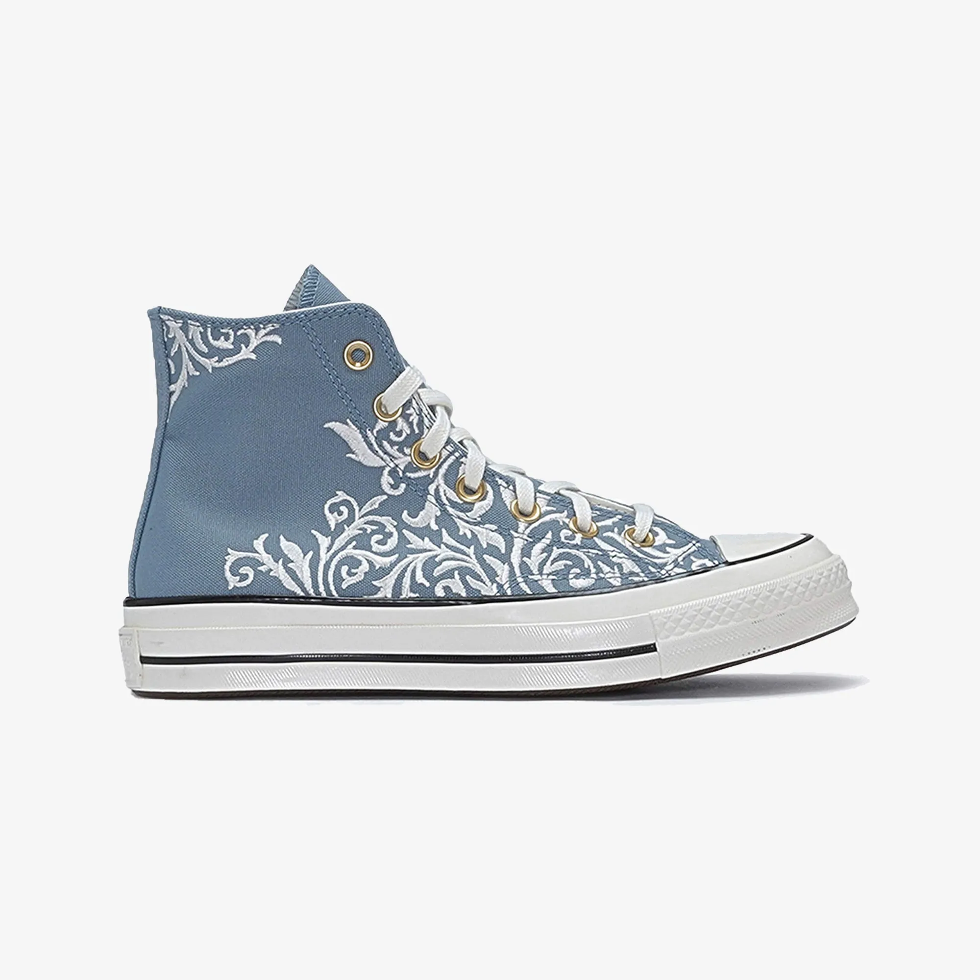 Converse | WMN'S CHUCK 70 GARDEN NOIR  { LITE BLUE