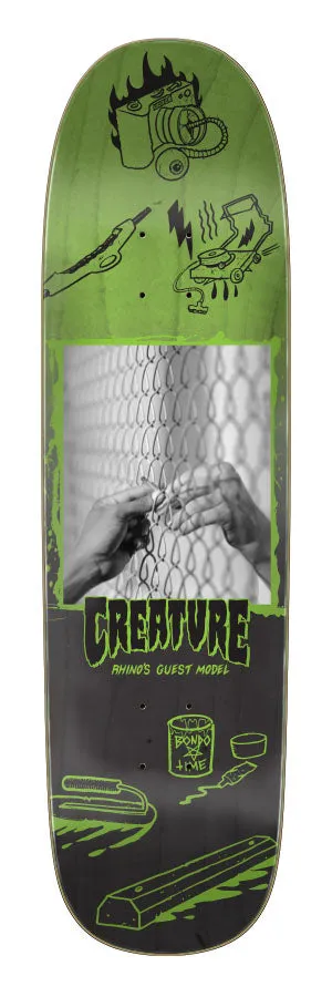 Creature Skateboards Rhino Guest Capture Deck 8.65