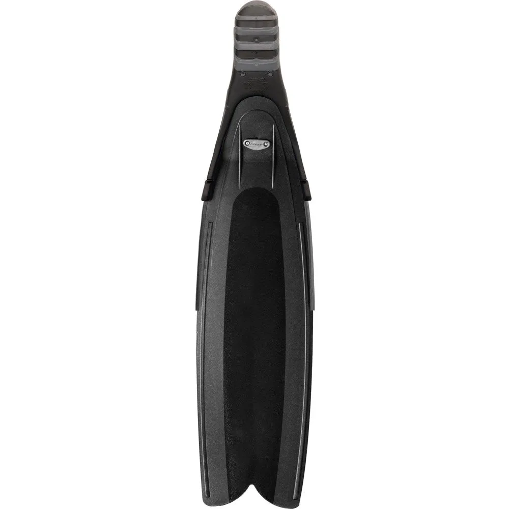 Cressi Gara Turbo Boost Fins for Free Diving or Spearfishing - Black