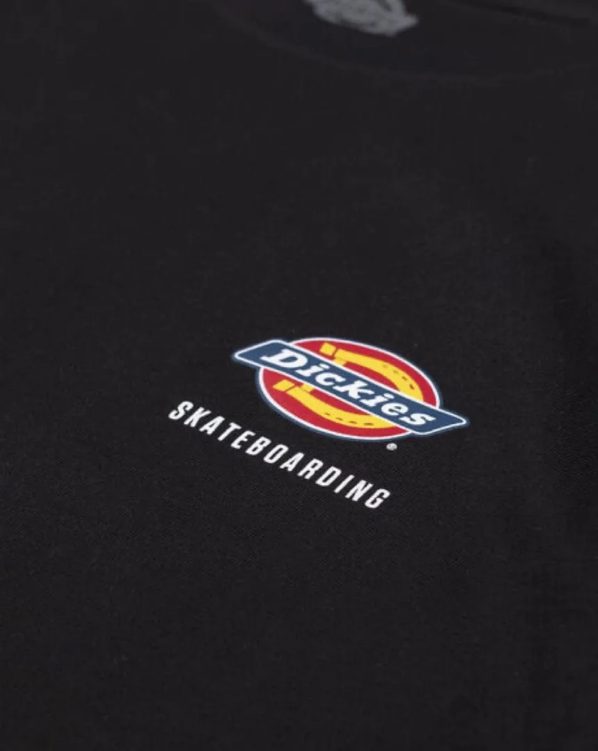 Dickies Skateboarding Regular Fit Chest Logo Tee - Black