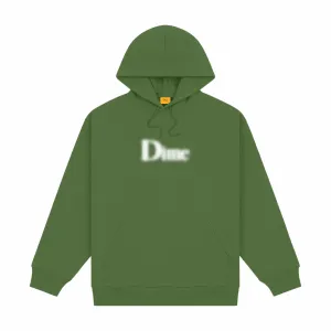 Dime Classic Blurry Hoodie (Pale Olive)