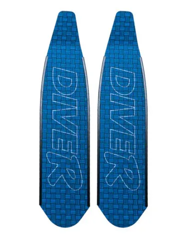 DiveR - Blue Innegra  Free Diving Fin Blades