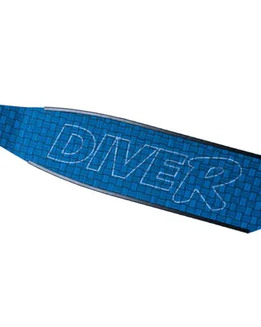 DiveR - Blue Innegra  Free Diving Fin Blades