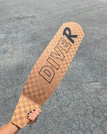 DiveR - HypeTex Orange Free Diving Fin Blades