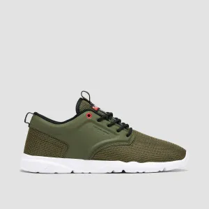 DVS Premier 2.0  Shoes - Olive Mesh/Fiery Red