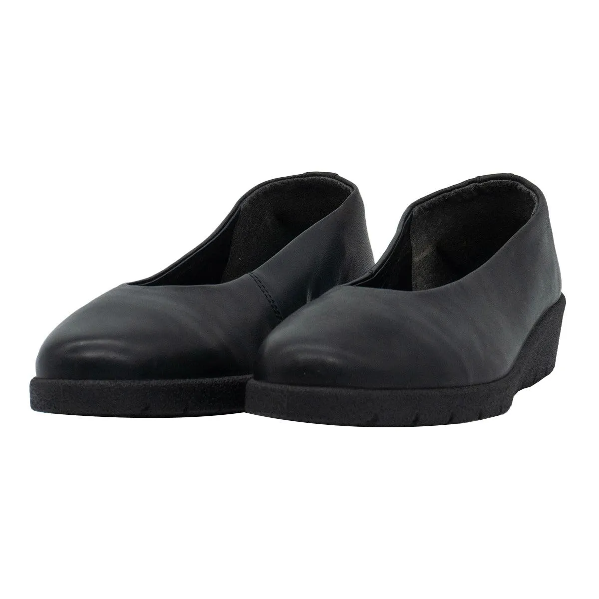 Ecco Casual Ballerinas Leather Black Colour For Women