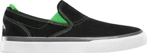 EMERICA X CREATURE WINO G6 SLIP-ON BLACK/GREEN