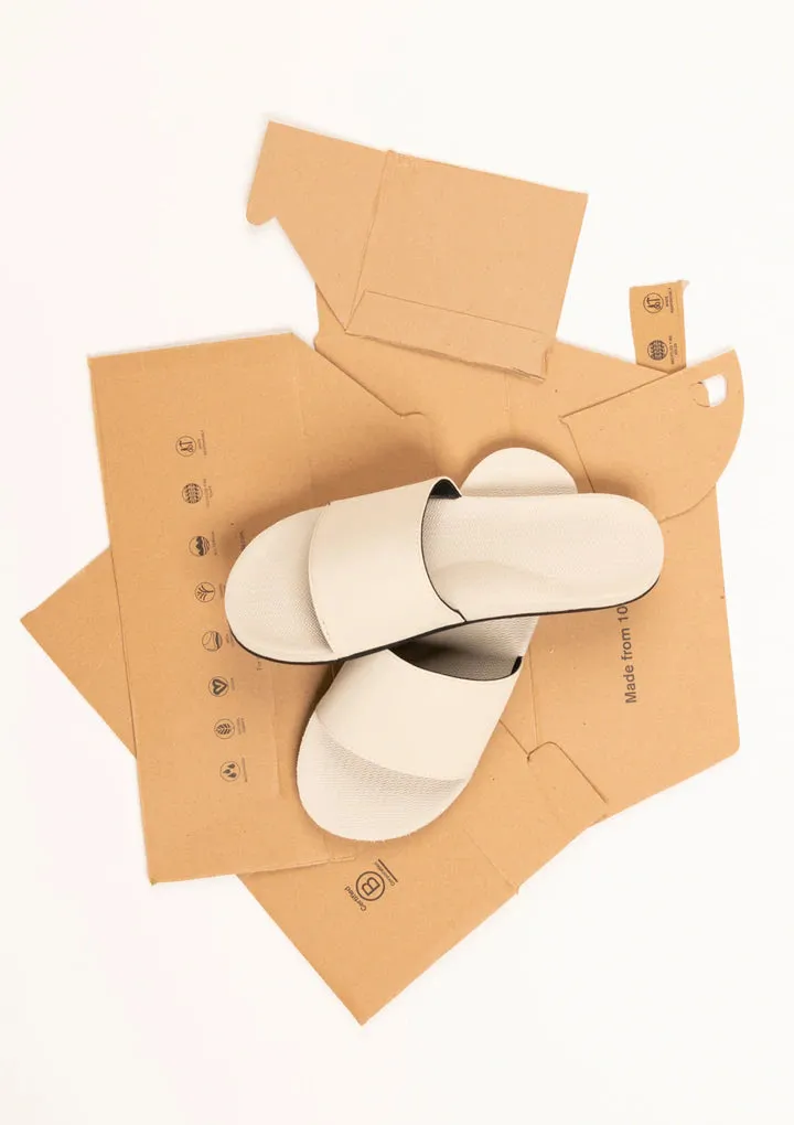 ESSNTLS Womens Slides - Sea Salt