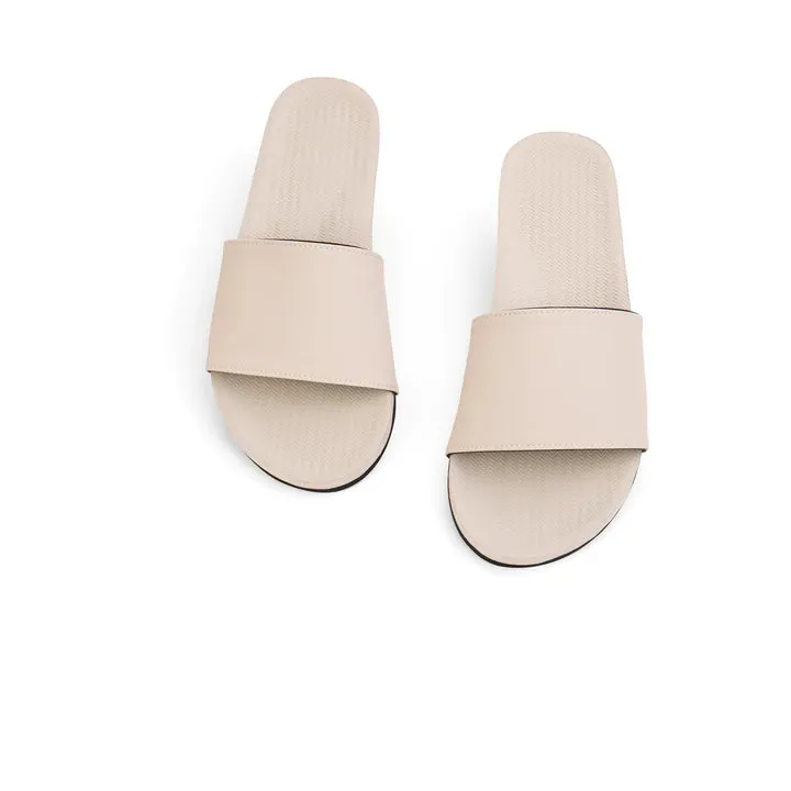 ESSNTLS Womens Slides - Sea Salt