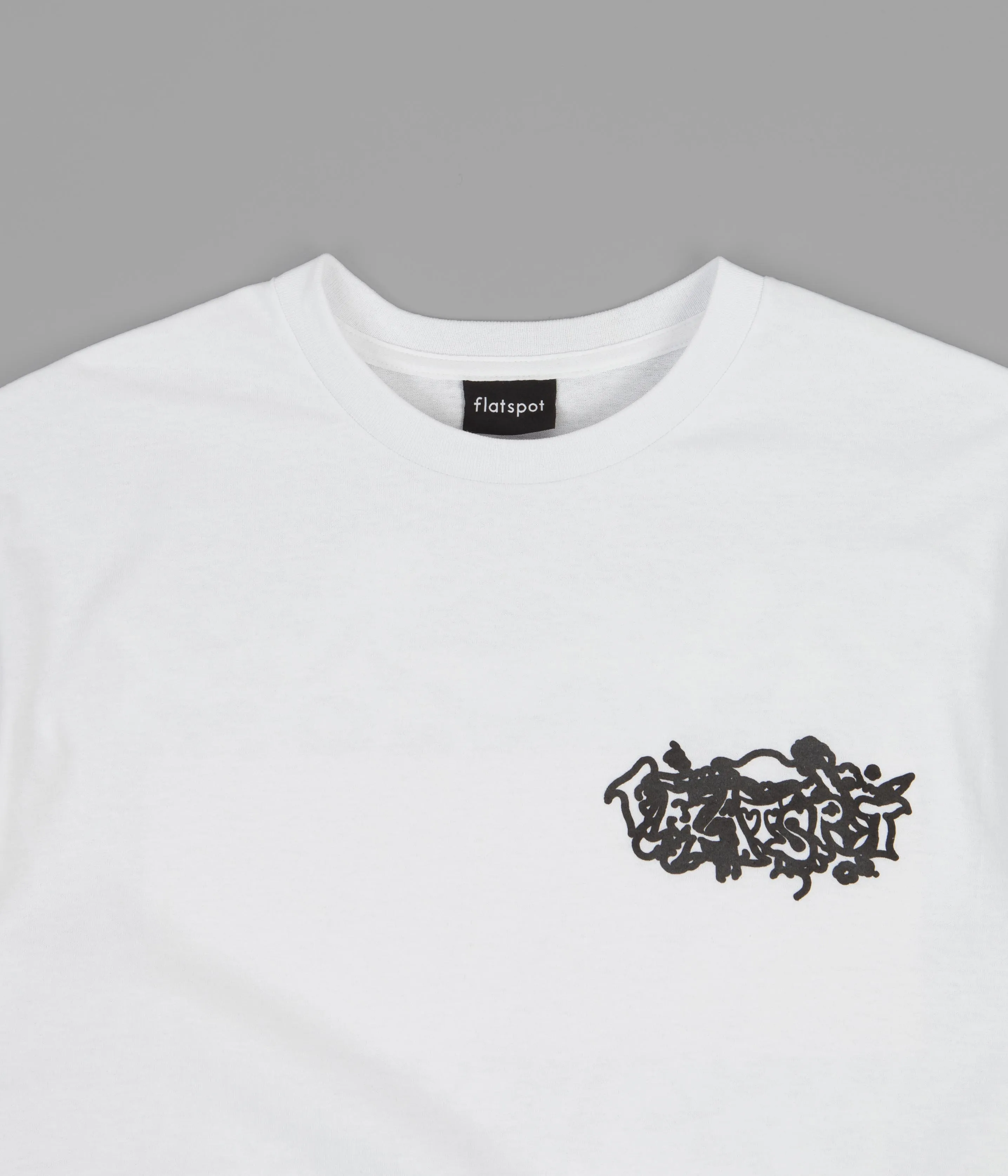 Flatspot Collage T-Shirt - White