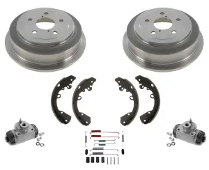 For 07-11 Dodge Dakota Brake Drums Brake Shoes Brake Hardware & Wheel Cylinders