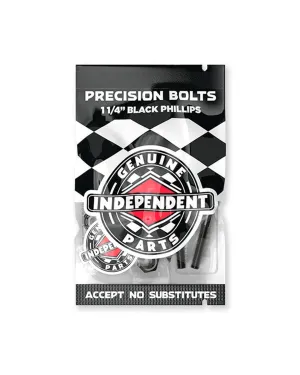 Genuine Parts 1 1/4" Black Phillips Precision Bolts