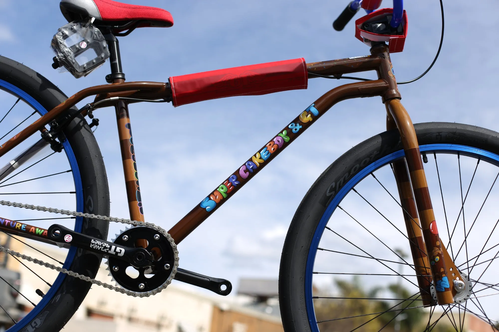 GT Pro Heritage Brown BMX 29er Bike  -Live4Bikes