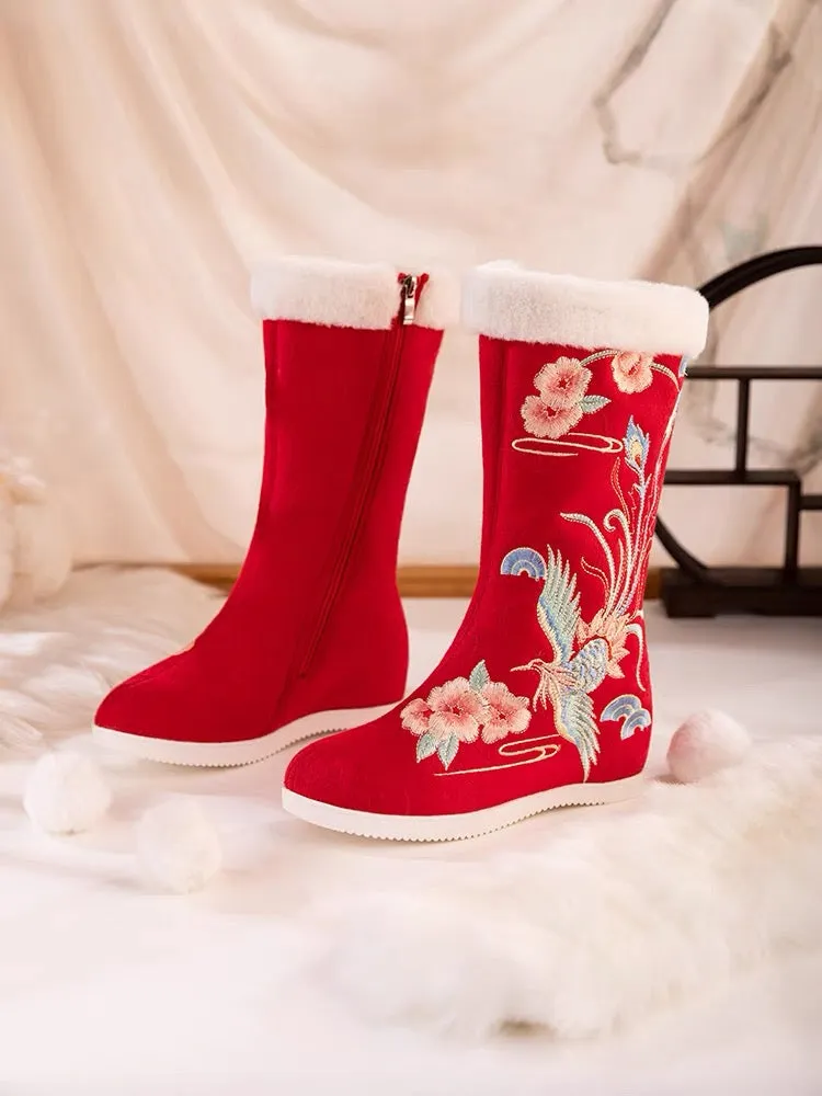 Hanfu Boots: Phoenix