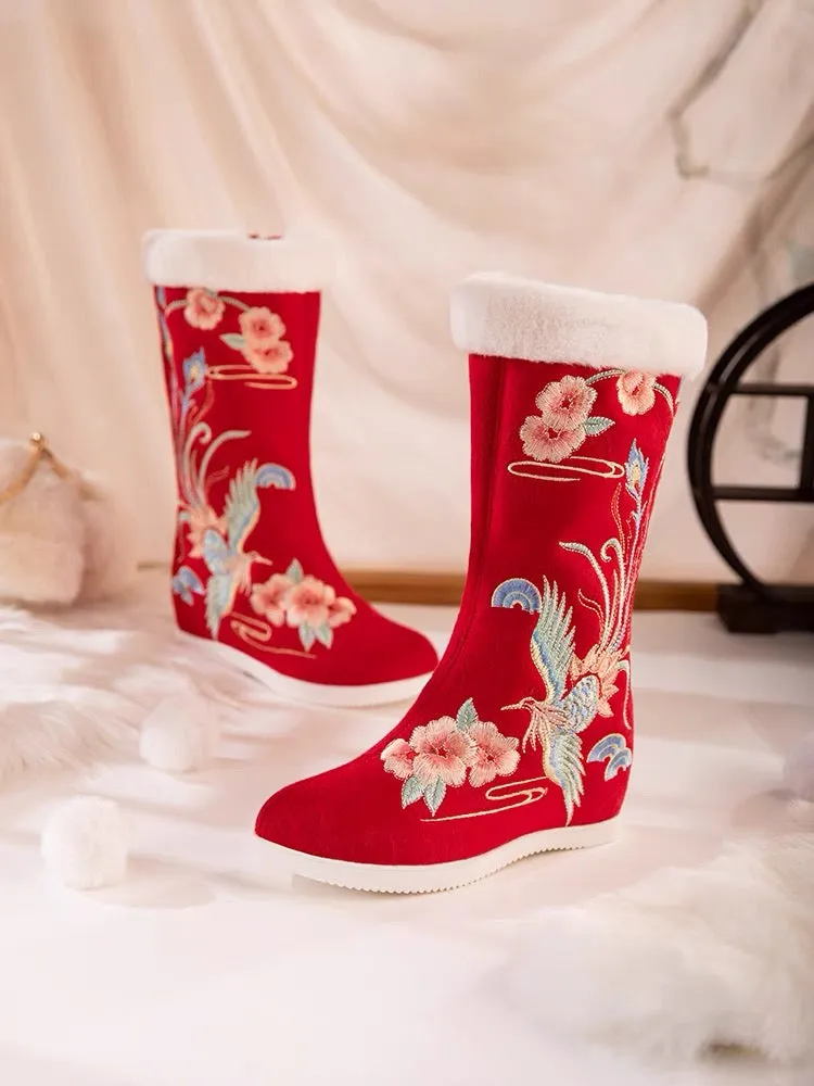 Hanfu Boots: Phoenix