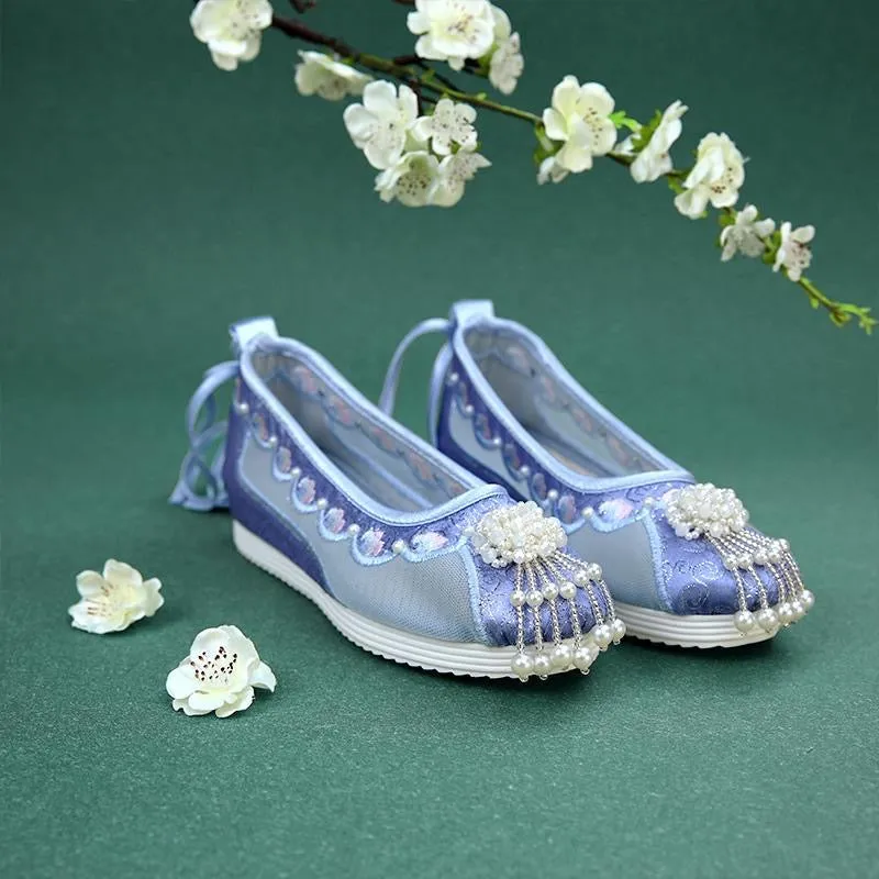 Hanfu Shoes: Lapis