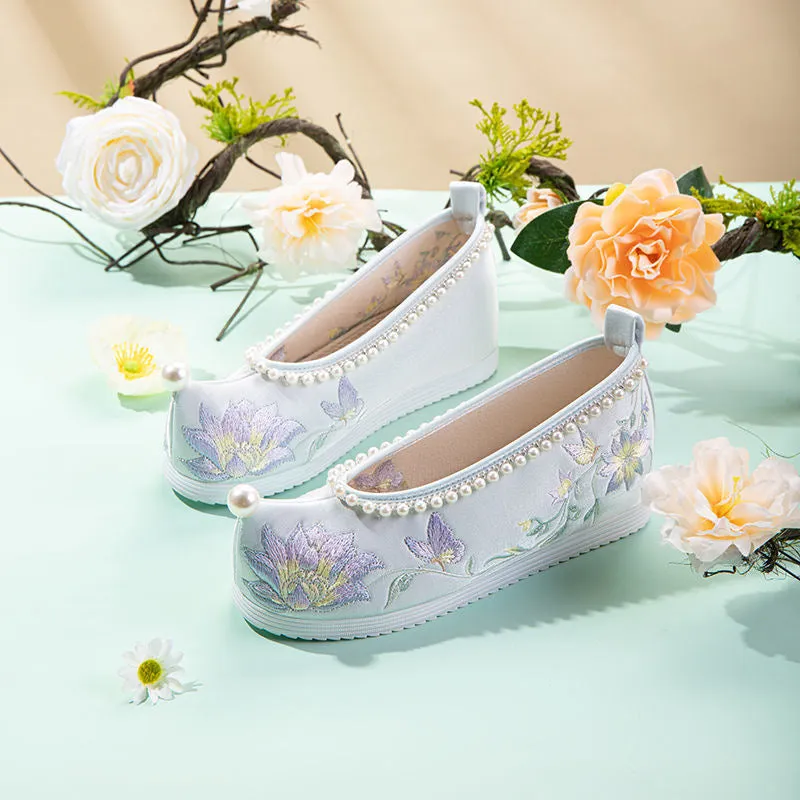 Hanfu Shoes: Lilac