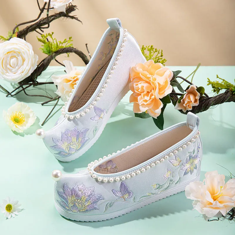 Hanfu Shoes: Lilac