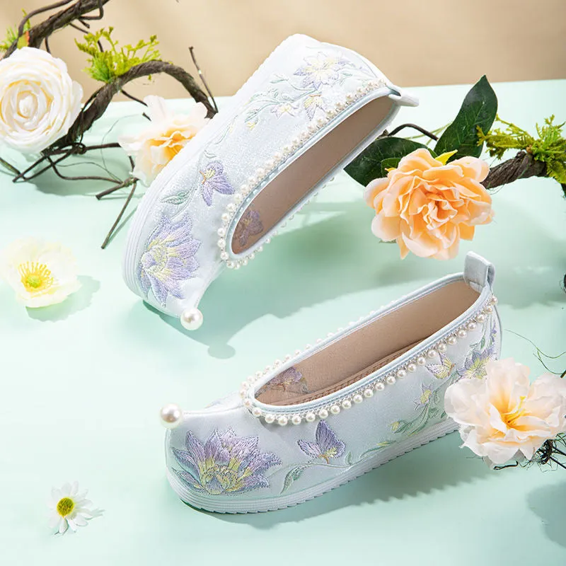 Hanfu Shoes: Lilac