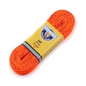 Howies Orange Waxed Hockey Skate Laces