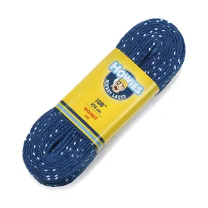 Howies Royal Blue Waxed Hockey Skate Laces