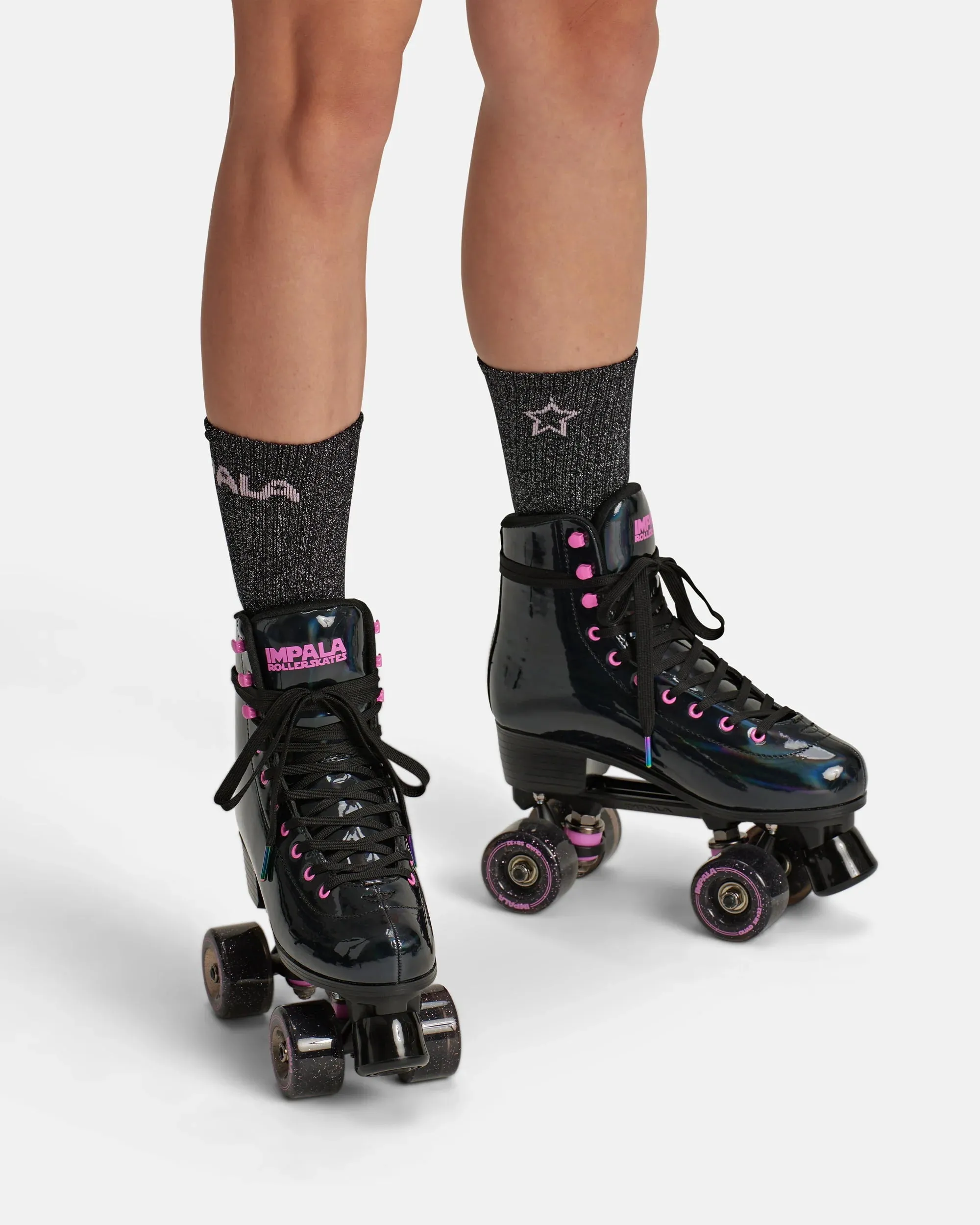 Impala Rollerskate - Black Holographic