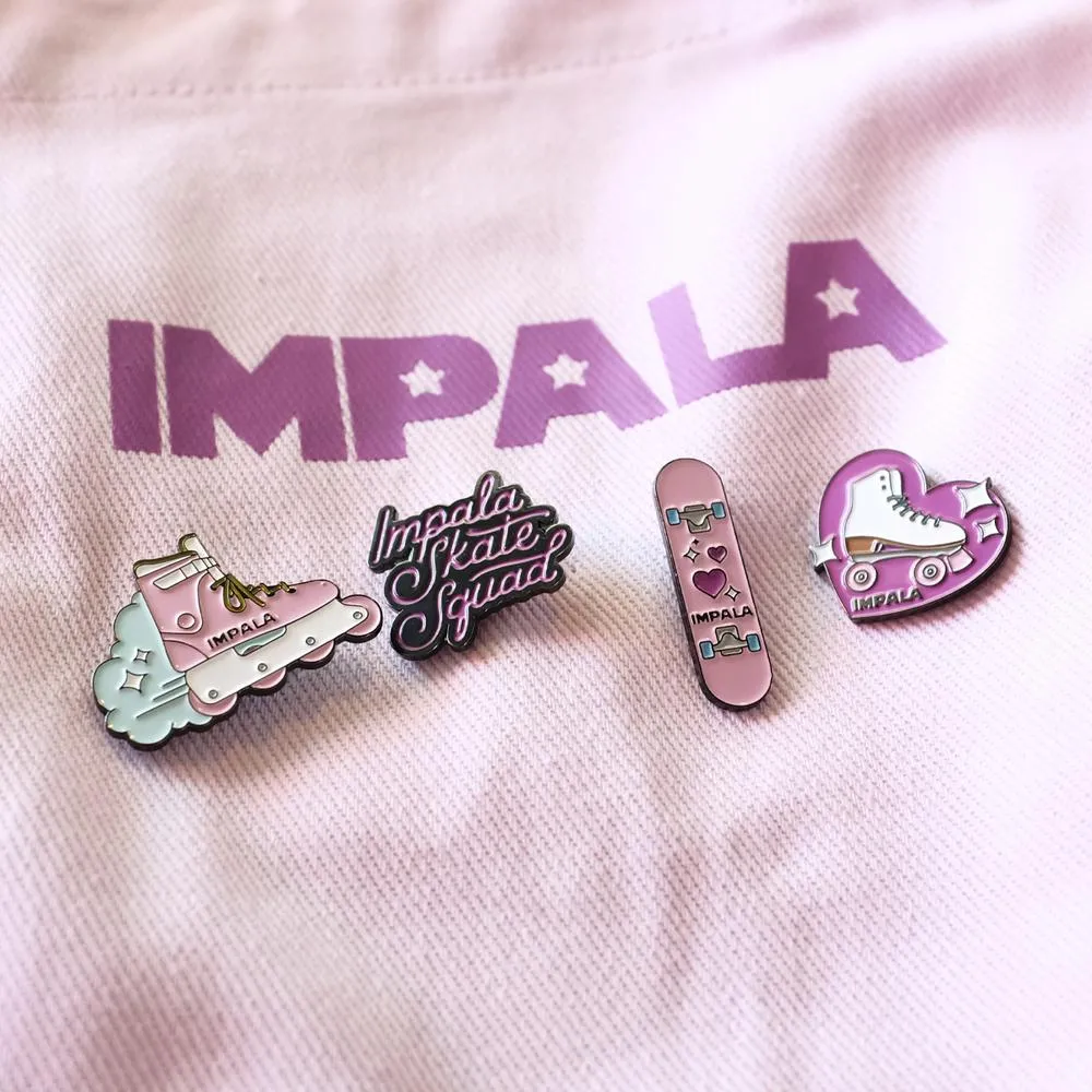 Impala Skate Enamel Pin Pack - Assorted