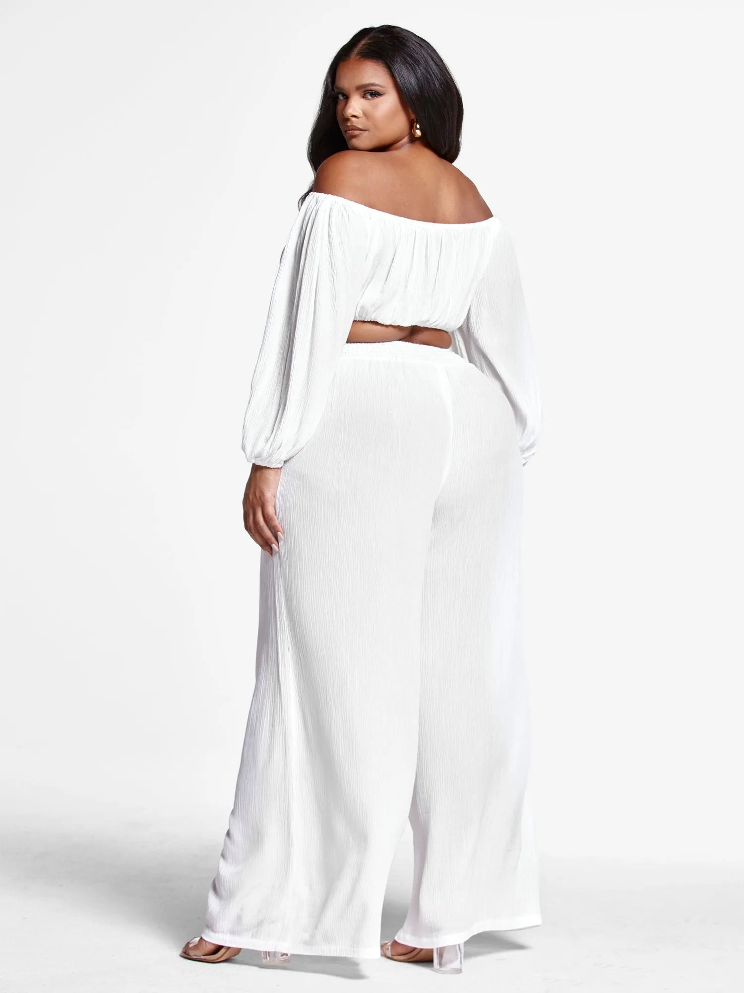 Ingrid Gauze Wide Leg Pants