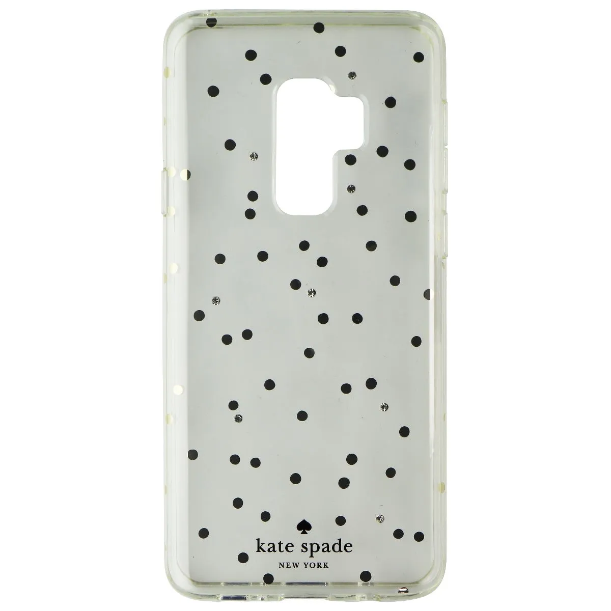 Kate Spade New York (KSSA-042-SDGLD) Hardshell Case for Galaxy S9  Plus - Clear