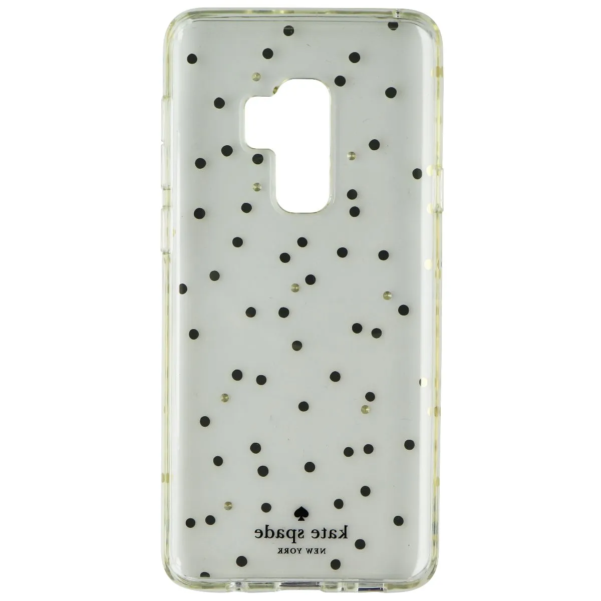 Kate Spade New York (KSSA-042-SDGLD) Hardshell Case for Galaxy S9  Plus - Clear