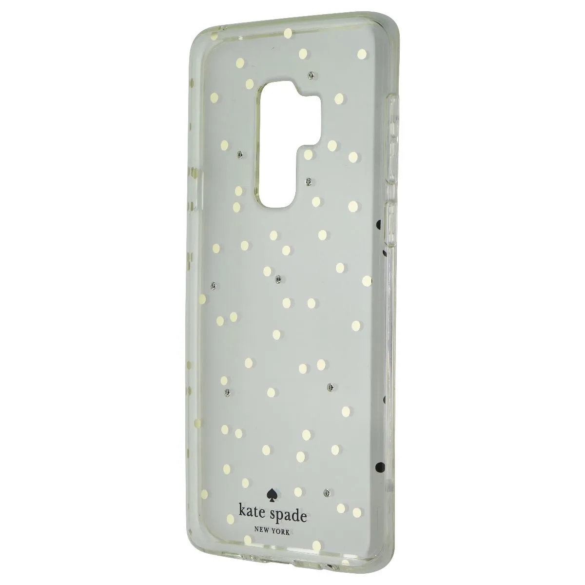 Kate Spade New York (KSSA-042-SDGLD) Hardshell Case for Galaxy S9  Plus - Clear