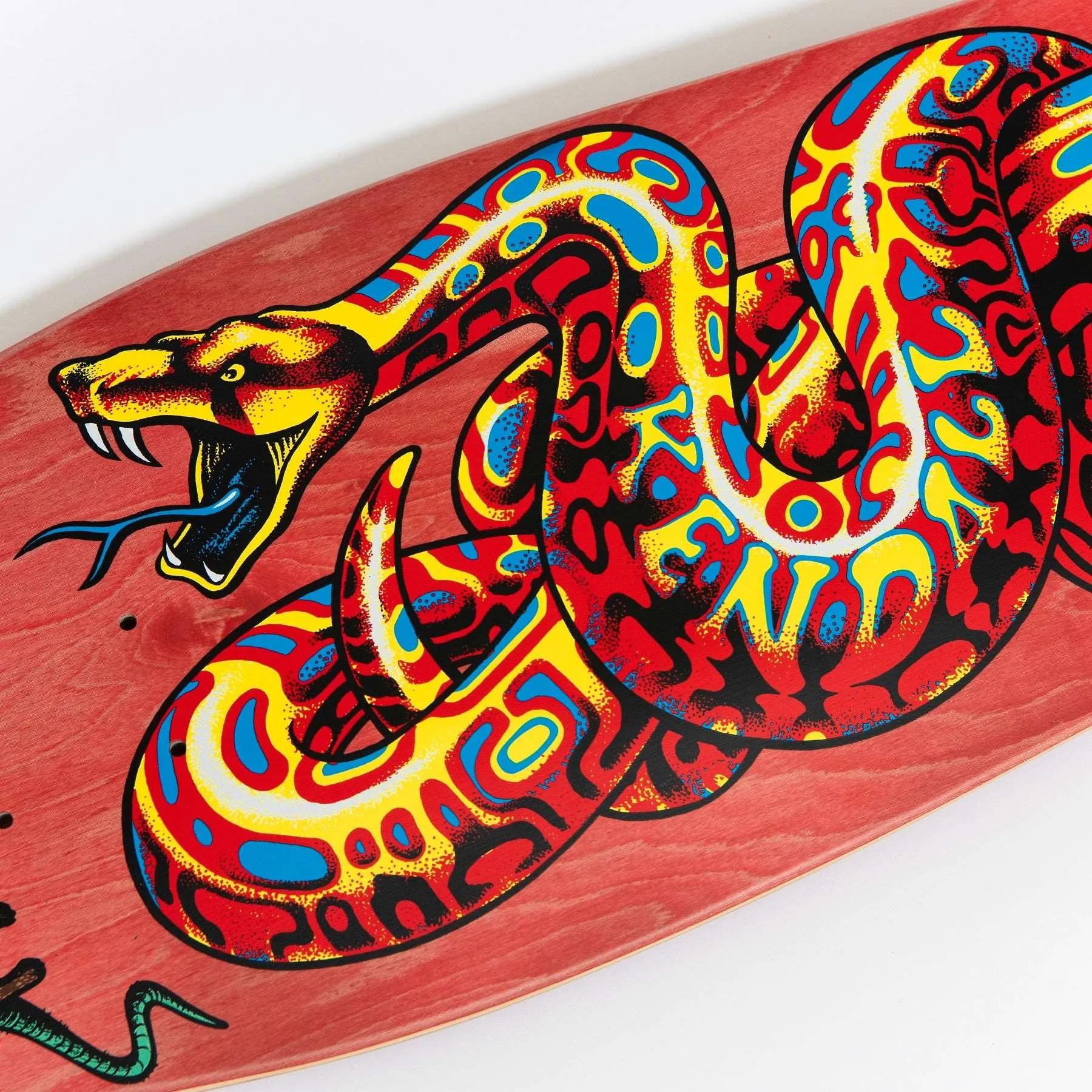 Kendall Snake Reissue Skateboard Deck 9.975in x 30.125in Santa Cruz