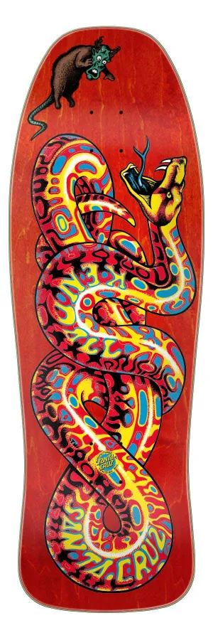 Kendall Snake Reissue Skateboard Deck 9.975in x 30.125in Santa Cruz