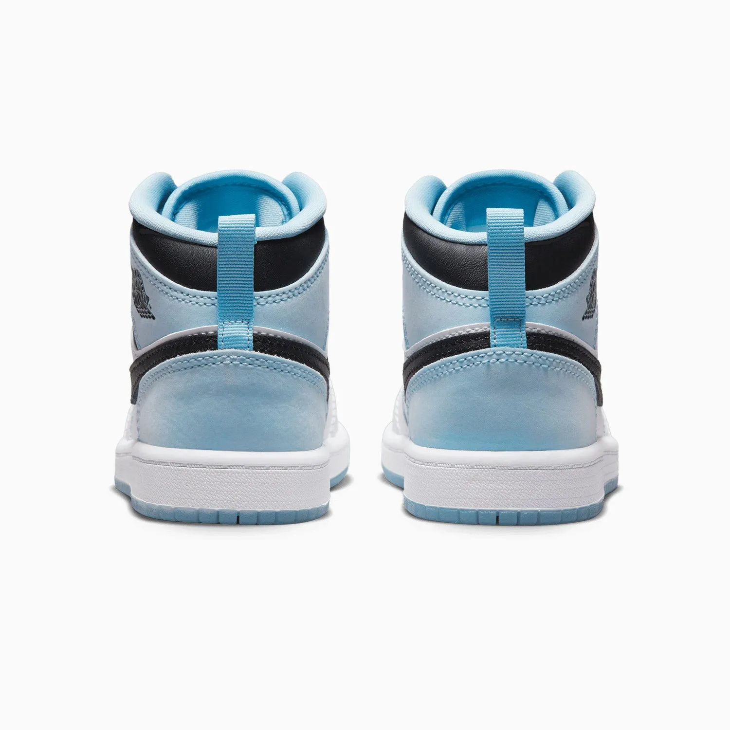 Kid's Air Jordan 1 Mid SE "Ice Blue" Pre School