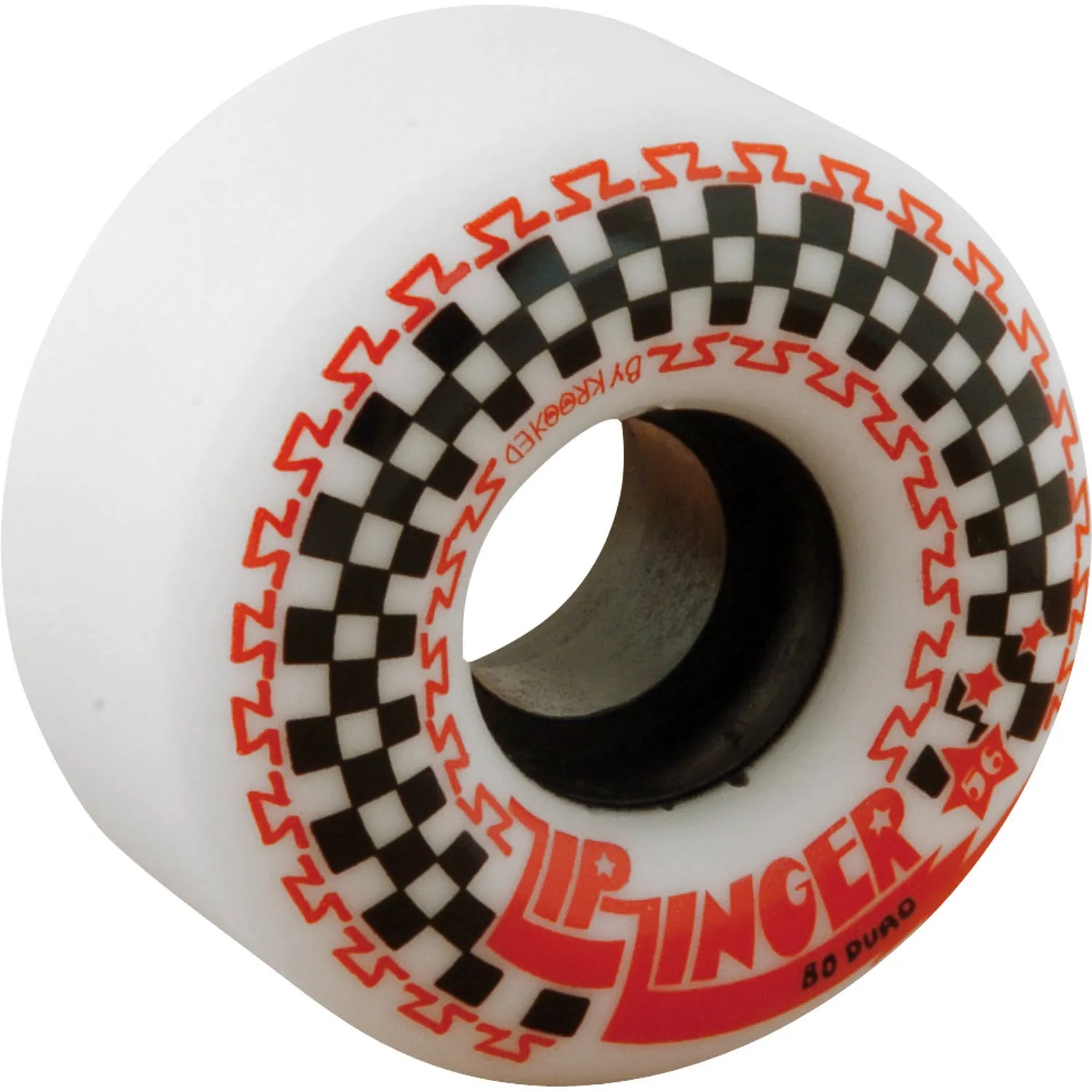 Krooked Zip Zinger 56mm 80D Wheels White