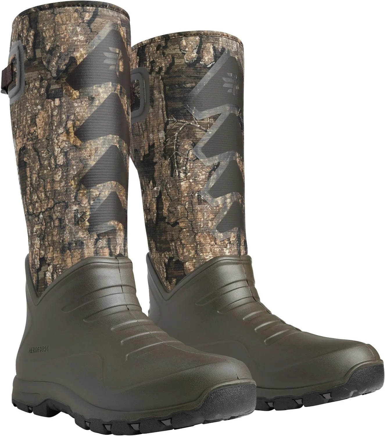 LaCrosse AeroHead Sport Mens Realtree Timber PU 16in WP 3.5mm Hunting Boots