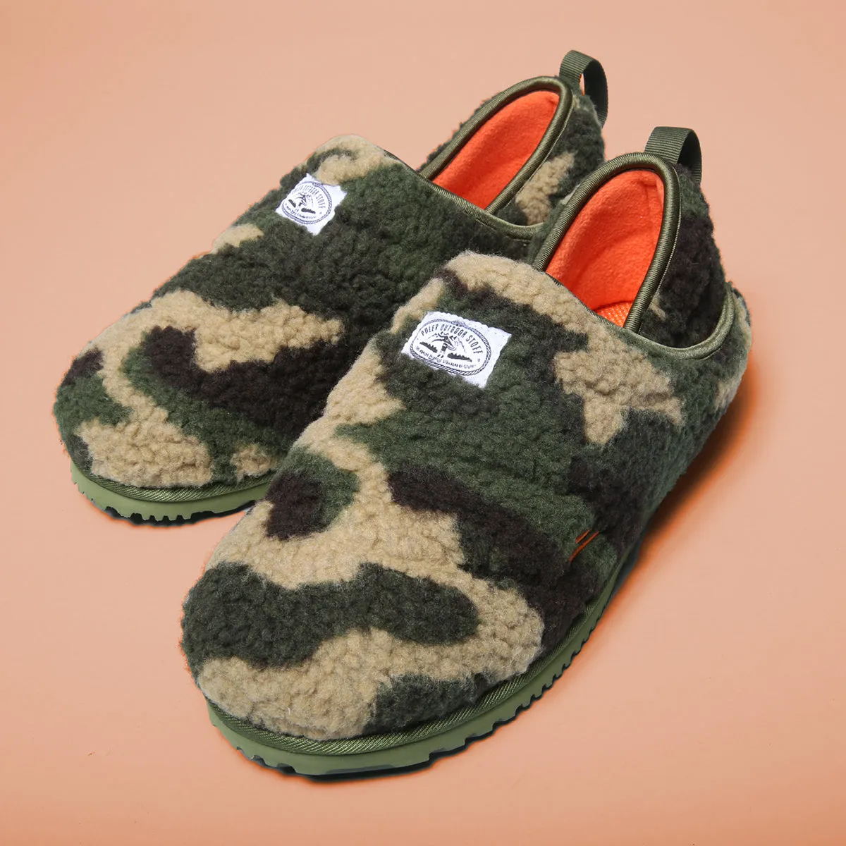 Lakai x Poler Owen Slipper - Furry Camo