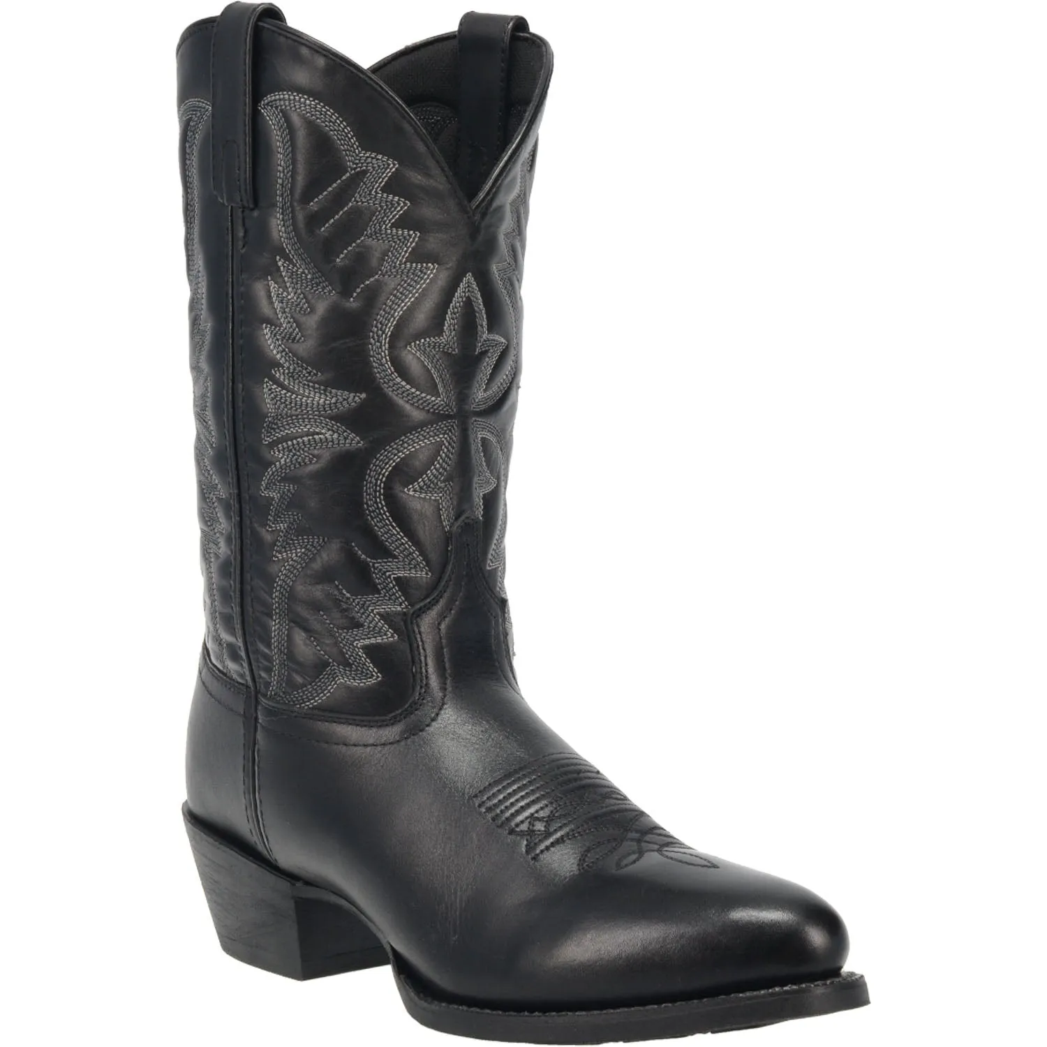 Laredo Mens Birchwood Cowboy Boots Leather Black