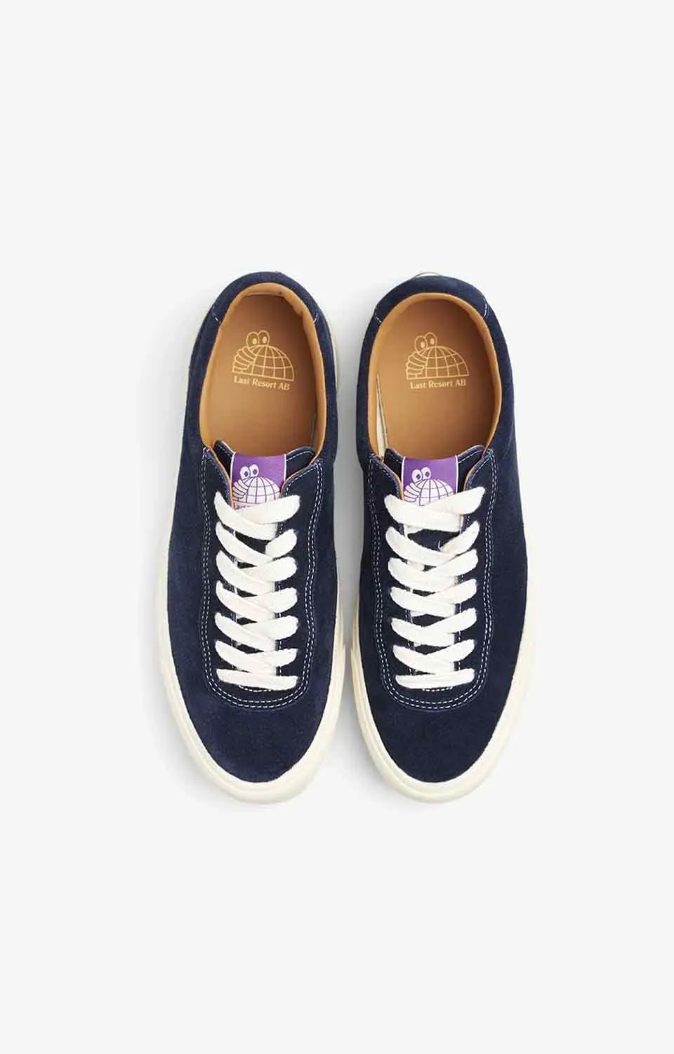 Last Resort AB Suede Lo VM001 Shoe, Old Blue / White