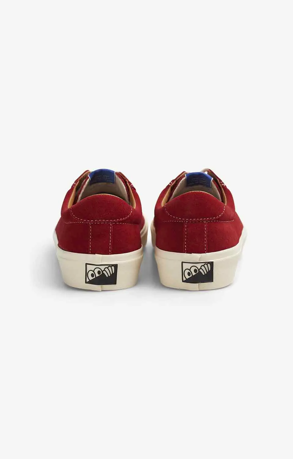 Last Resort AB Suede Lo VM001 Shoe, Old Red / White