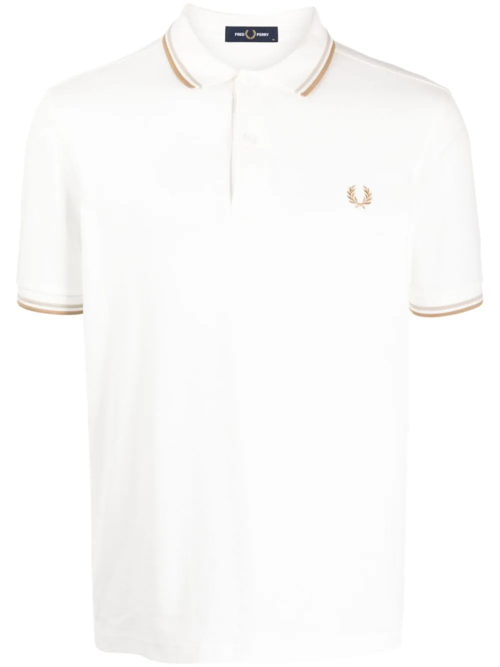 Laurel Wreath-embroidered polo shirt