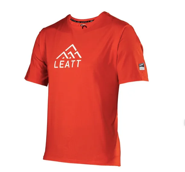 Leatt Men's MTB 1.0 X-Flow Short Sleeve Bike Jersey