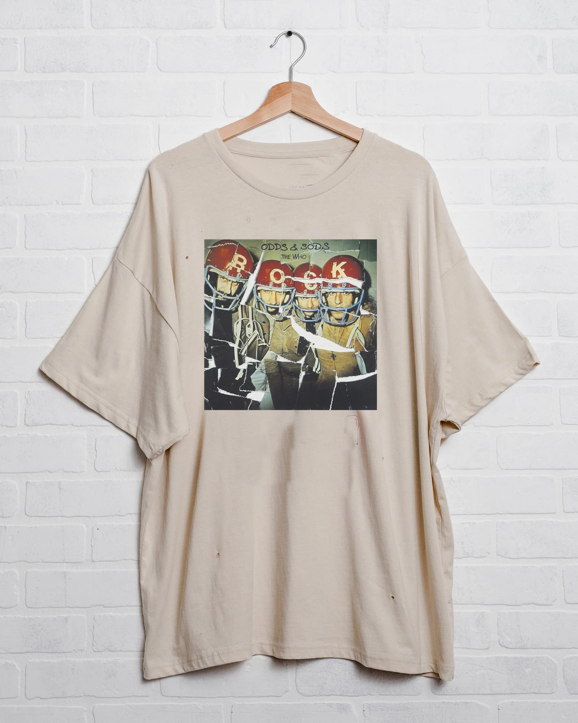 Livy Lu The Who Odds & Sods Off White One Size Tee