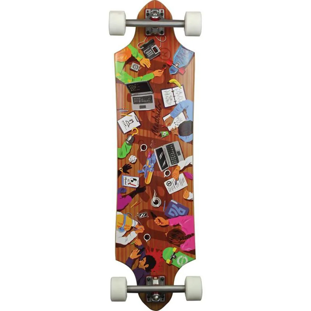 Madrid 2016 Halberd Board of Directors 36" Longboard