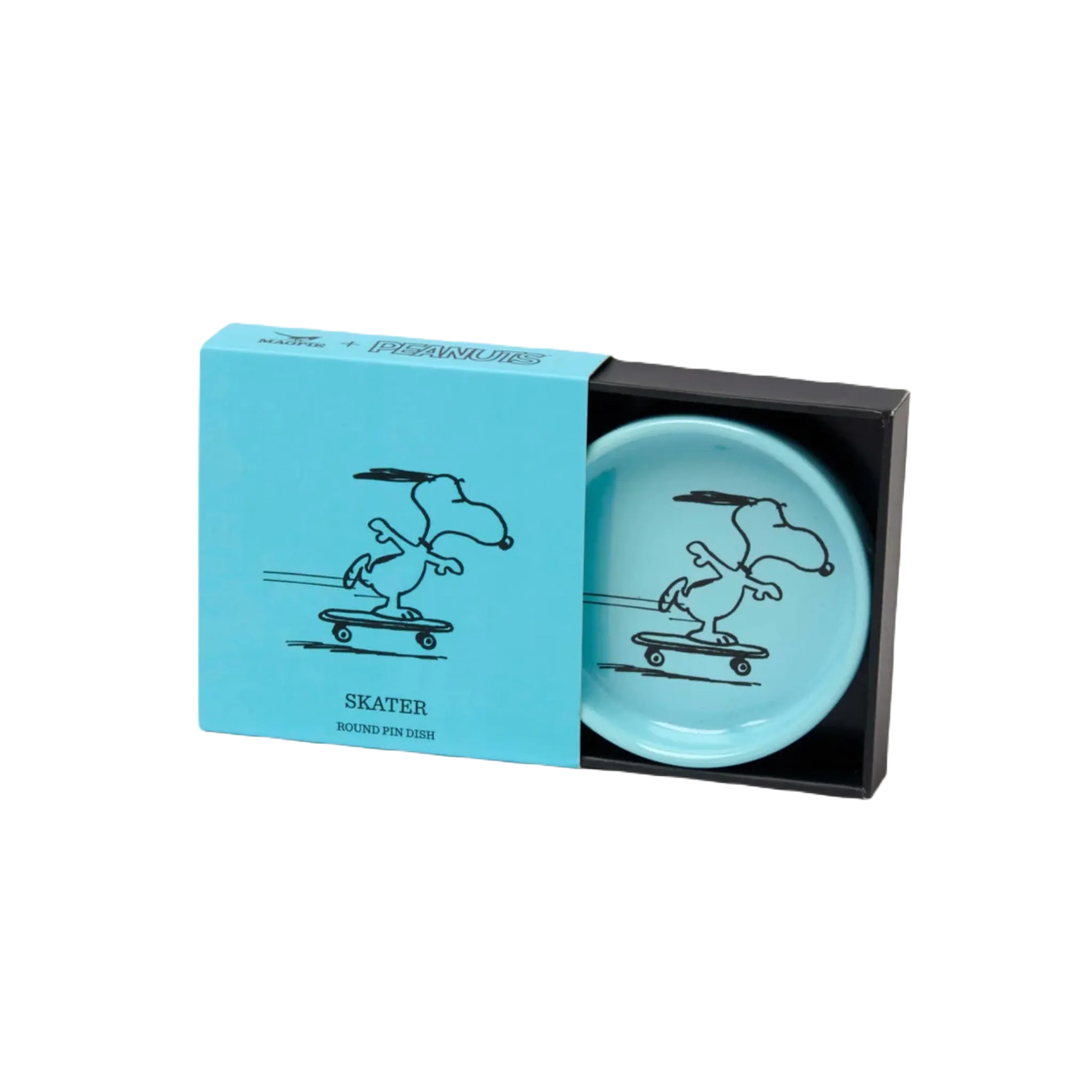 Magpie Gifts Peanuts Pin Dish - Skater