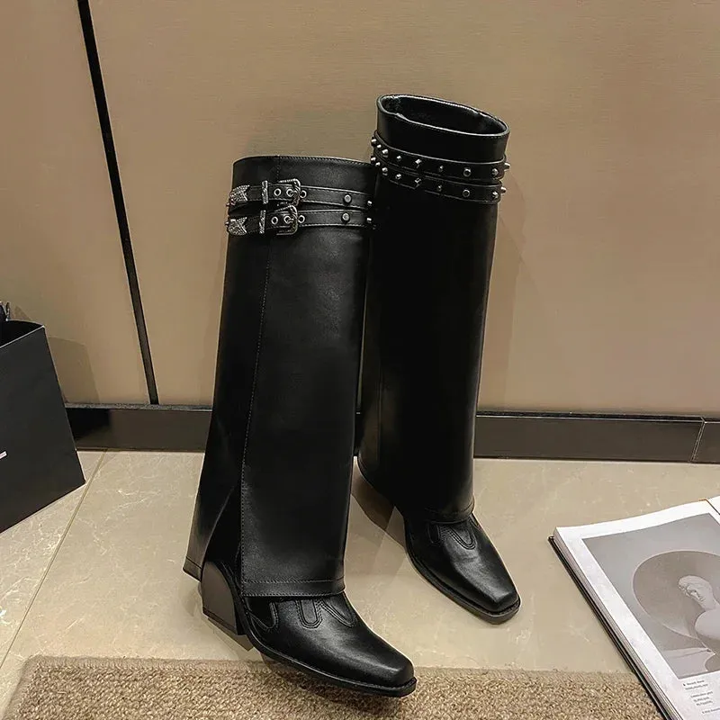 Malissa Long Pipe Boots