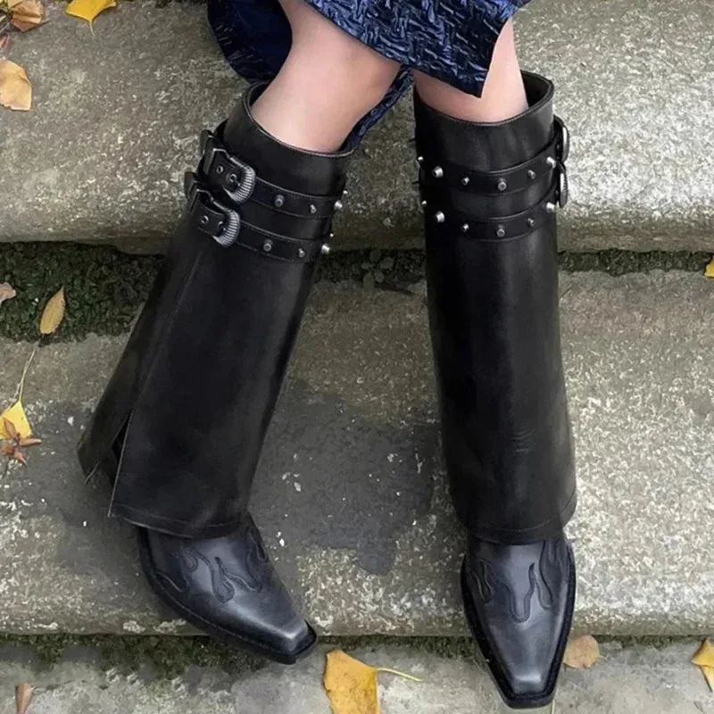 Malissa Long Pipe Boots