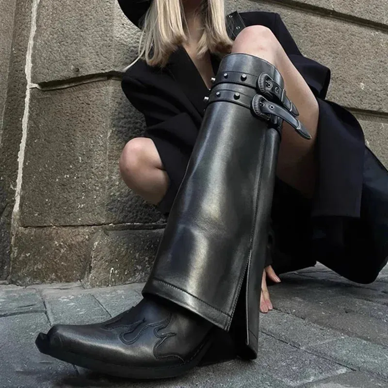 Malissa Long Pipe Boots