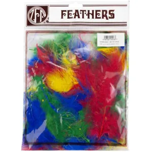 Marabou Feathers, Vibrant 0.25 oz B704-AV